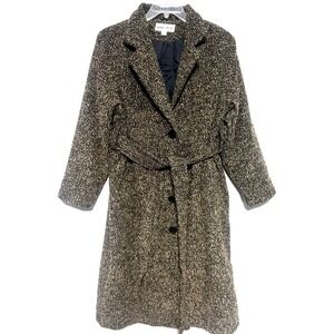 Ava & Viv Brown Tweed Coat